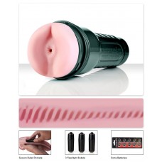 Fleshlight Vibro - Pink Bottom Cyclone